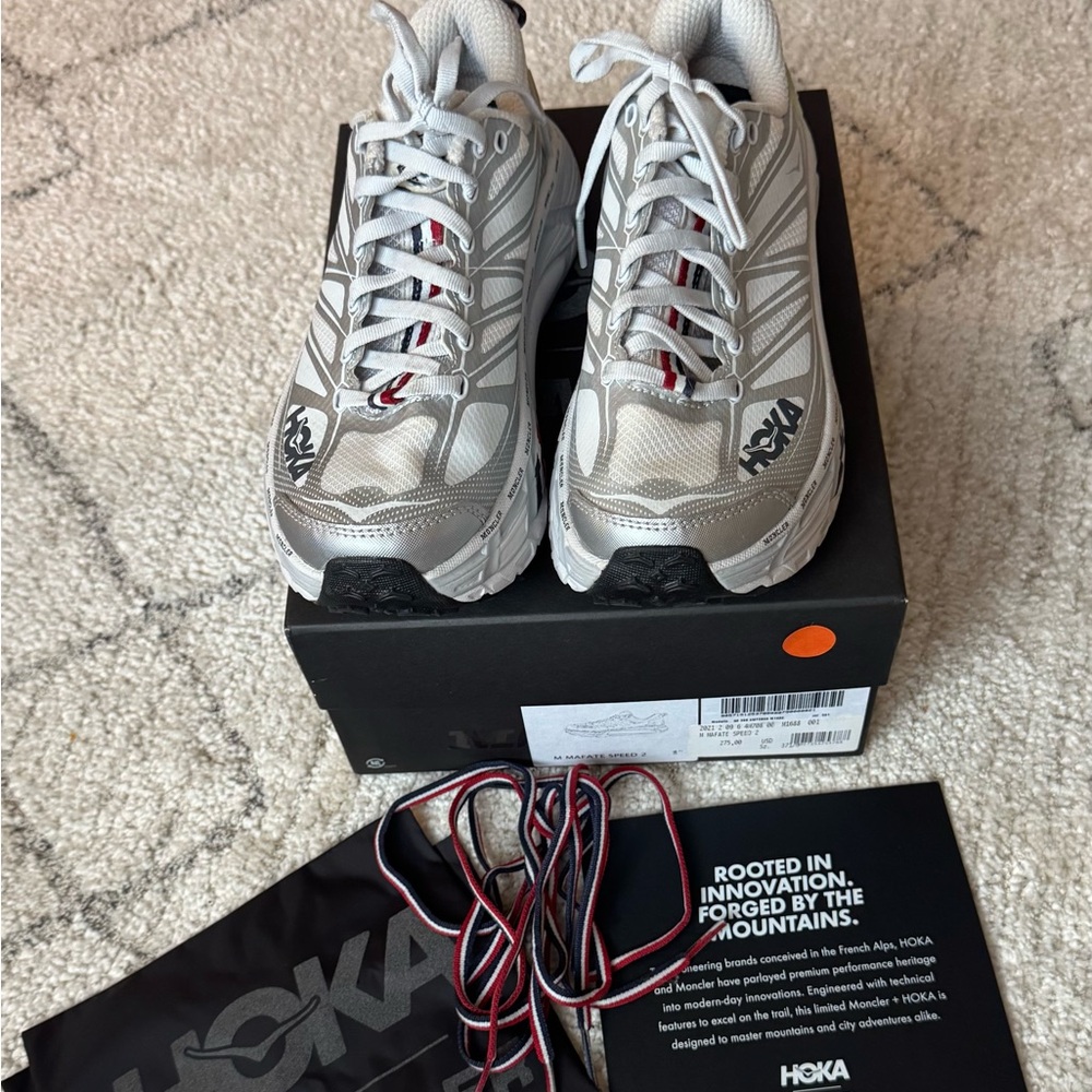 Hoka +moncler collaboration